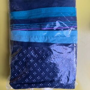 Cacique Cotton Collection High-Leg Briefs - Multi-Color 5-Pack Size 18/20